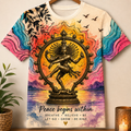 NATARAJA COSMIC DANCE PRINT TEE