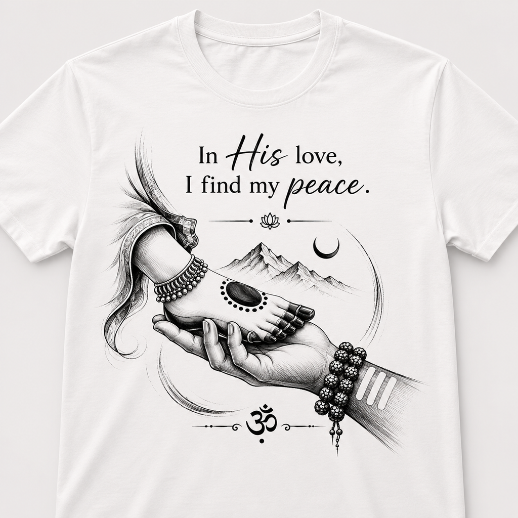 DIVINE PEACE MONOCHROME TEE