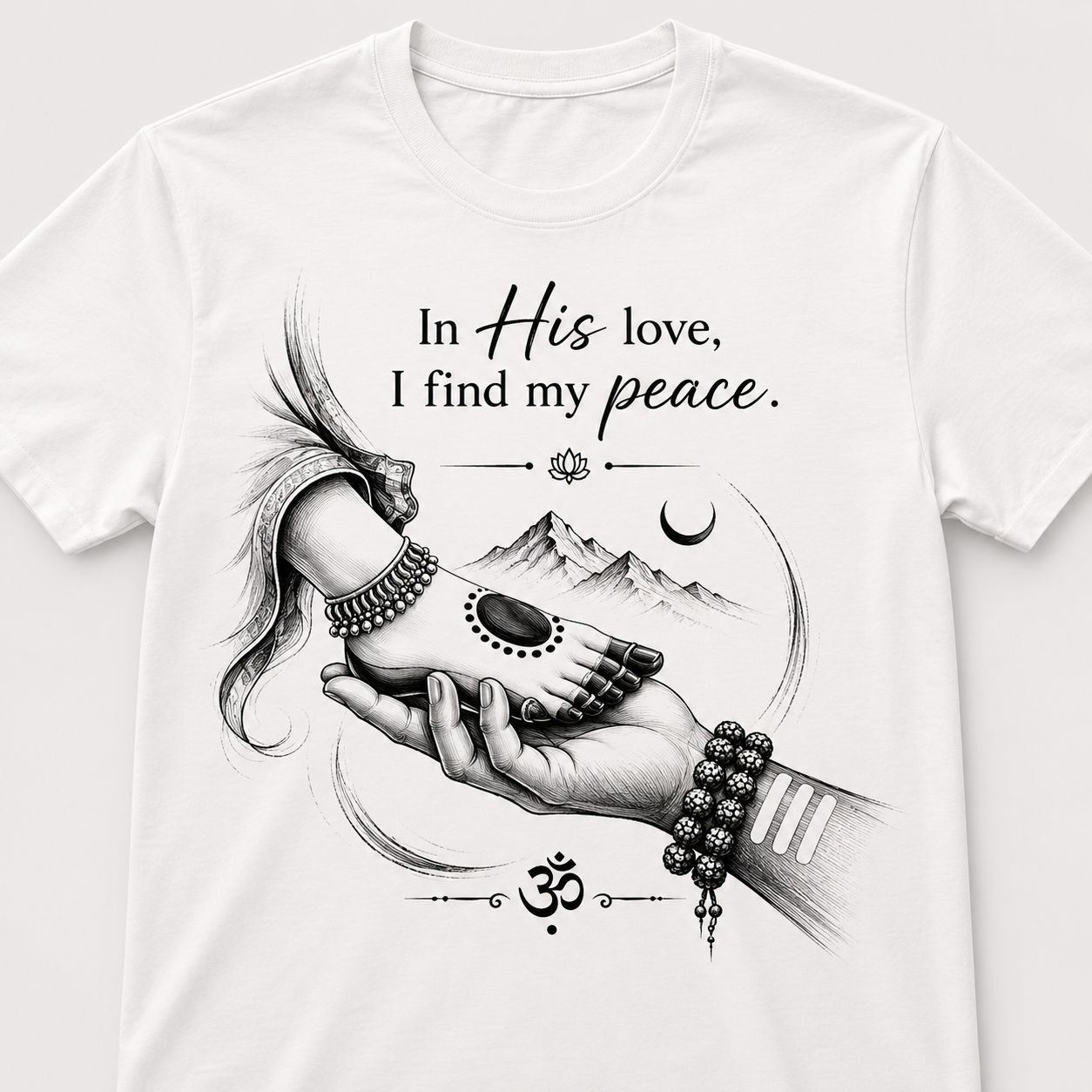 DIVINE PEACE MONOCHROME TEE