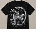 Zen Cat Monochrome Tee