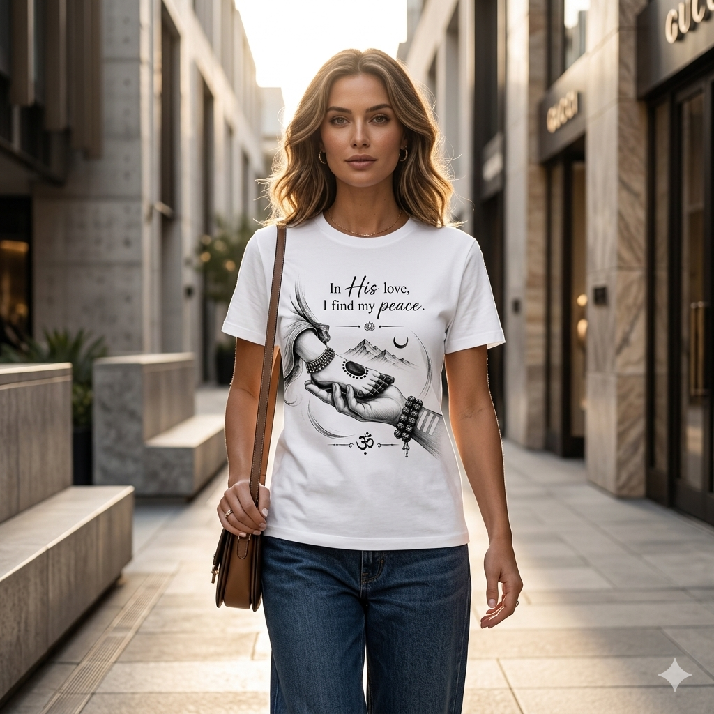 DIVINE PEACE MONOCHROME TEE