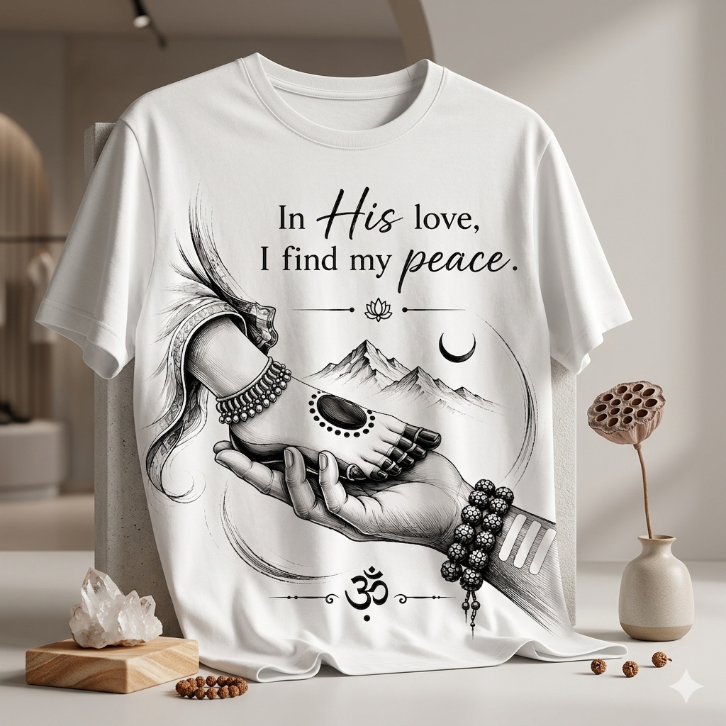 DIVINE PEACE MONOCHROME TEE